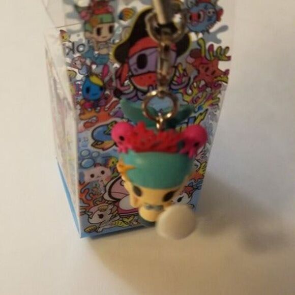 Tokidoki Sea Punk Frenzies Mini Corallina Mermaid Vinyl Figure Blind Box Charm - Picture 6 of 7